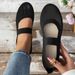 plus Size round Toe Flat Casual Women's Shoes Flyknit Hollowed out Spring Summer Fashionable Hollow Flyknit Flat Footwear_vogvips.com