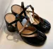 Women Patent Leather Tabi Split Toe Heeled Sandals Ankle Strap Buckle Chunky Block Mid Heel Backless Vintage Mary Jane_vogvips.com