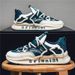 2025 Autumn New Men's Thick Soled Anti Slip Wear Resistant Height Increasing Dad Fashionable And Versatile Casual Trendy_vogvips.com