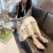 Cross-Border Shallow French New Pointed Toe Versatile Flat Shoes Soft Leather Fashion Korean Style Loafers For Spring,_vogvips.com