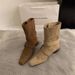 2025 Korean Version New Niche Design French Short Small Square Toe Western Casual Mid-Calf Women's Boots_vogvips.com