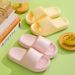 Women's Summer New Outdoor Indoor Home Bathroom Thick Sole Couple Slippers Men's Soft Sole_vogvips.com