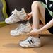 Dad Shoes Female Student Sports Running Shoes Casual Shoes Platform Height Increase_vogvips.com