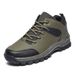 2025 Spring New Large Outdoor High Top Soft, Comfortable, Simple, Versatile Men's Mountaineering Shoes 89C_vogvips.com