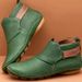 2024 Autumn Winter Women's Fashion Velcro Flat Short Large Size Martin Boots_vogvips.com