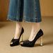 Leopard Print Comfortable Platform High Heels 2026 Spring/autumn New Sexy Metallic Pointed Toe Stiletto Shallow Pumps_vogvips.com