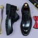 British Genuine Black Groom Business Formal Thick Soled Suit Cowhide Casual Leather Men's Wedding Shoes_vogvips.com