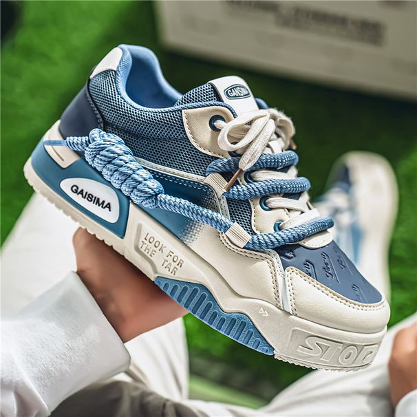 Large Size 48 2025 Spring Sneakers Light Luxury Versatile Sports Men's Height Increasing Thick Sole Low Top Casual Shoes_vogvips.com