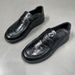 Men's Summer Top Layer Cowhide Business Leather Lace Up Comfortable Single Men's British Gentlemen's Shoes_vogvips.com