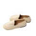 New Summer Cloud Round Head Bag Foot A Slip On Soft Waxy Loafers_vogvips.com