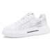 Shell Head 2025 Spring New Thick Soled Board Sports And Leisure Trendy Men's Interior Height Increasing White Shoes_vogvips.com