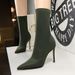 Women's 2 Simple With 315-1 Thin Ultra High Heels, Sexy Nightclub Foot Care Slimming Pointed Toe Lycra Stretch Short 2026 Heels,_vogvips.com