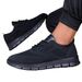 Popular Cross-border Lightweight Lace-up Casual S, Breathable Fly-knit Large-size Men's Sneakers, Men Loafers Mesh_vogvips.com