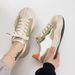 Spring New White Women's Dissolution Shoes, Korean Version Casual Versatile Sports Dad Shoes_vogvips.com