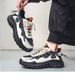 Men's Breathable Mesh Casual Running Shoes With Thick Sole For Summer, Trendy Dad Sneakers For Sports And Daily Wear_vogvips.com