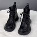 Fleece Martin Boots Women's Cotton Boots 2025 Autumn/Winter New Thickened Cotton Shoes_vogvips.com
