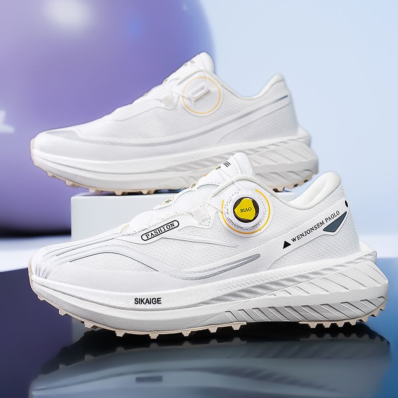 2025 New Lightweight Outdoor Leisure Off-road Sports Shoes, Swivel Buckle, Carbon Plate, Popcorn Sole Running Shoes_vogvips.com