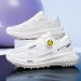 2025 New Lightweight Outdoor Leisure Off-road Sports Shoes, Swivel Buckle, Carbon Plate, Popcorn Sole Running Shoes_vogvips.com