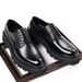 Euro Step Fashion Four Seasons High-Quality Brogue Thick-Soled Business Leather Versatile Men's Casual Shoes_vogvips.com