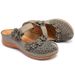 Plus Women's 2025 Summer European And American Style Casual Platform Thick Sole Flower Hollow Out Size 43 Closed Toe_vogvips.com