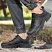 Men's Hiking Shoes Autumn Outdoor Casual Shoes Closed Toe Soft Sole Slip-Resistant Wear-Resistant Work Shoes Large Size_vogvips.com