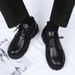 Men's Shoes 2025 New Summer Men's Leather Shoes Black Formal Business Youth British Style Casual Versatile Work Men's Shoes_vogvips.com