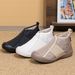 2025 Winter New Fashion Shoes With Fleece Lining, Thickened And Warm Snow Women's Casual Cotton Boots, One Piece_vogvips.com