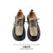 ShoeVault Color Block Casual Leather For Men British Hong Kong Style Thick Sole Height Increasing Derby Men's Commuting Formal_vogvips.com