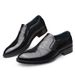 Euro Step Old Man Head Casual Business Men's Brogue Korean Style British Formal Shiny Leather Shoes 189908_vogvips.com