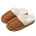High-End For Couples, Autumn Winter Indoor Cotton Slippers, Non-Slip Thick Sole, Furry And Warm Couples Slippers_vogvips.com