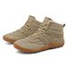Men's Winter Snow Boots Waterproof High-Top Outdoor Shoes With Non-Slip Rubber Sole, Insulated Warm Lined Shoes For Hiking, Casual Unisex Boots_vogvips.com