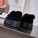 Women's Shoes Thickened Snow Boots Autumn And Winter Heightened Thick Sole 2024 Cotton Shoes Cowhide Genuine Fur Genuine Leather Shoes Wear Resistant_vogvips.com