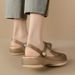 2025 Summer New Mary Jane Clogs Women's Beach Jelly Garden Shoes Soft Sole Non-Slip Maternity Sandals_vogvips.com