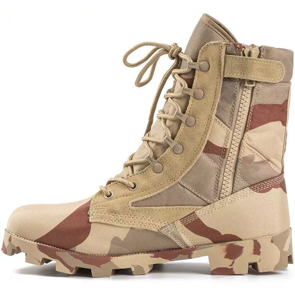 Outdoor Training Tactical Boots High Top Military Boots Desert Boots Sandy Outdoor Mountaineering Boots Camouflage Combat Boots_vogvips.com