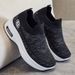 Women's For Cross-border Trade, Thick-soled Women's Casual European And American Style , Height-increasing Slip-on_vogvips.com