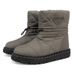 New Snow Boots For Women, Warm And Thick Lined Cotton Boots, Anti Slip And Water-resistant Snow Boots_vogvips.com