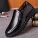 European Warm Series Leather Four Seasons Warm Fleece Lined Elderly Cotton Casual Men's Soft Sole Middle-aged Dad Shoes_vogvips.com