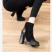 European And American Style Chunky Martin 2025 Autumn Winter New Patchwork Pointed Toe High Heel Short Fashion Back_vogvips.com
