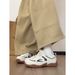 STRIDEO Forrest Gump Training Shoes Women's 2026 New Models Are Popular This Year, Retro Versatile Platform White Shoes_vogvips.com