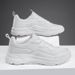 Spring Summer Plus Size 48 White Versatile, Breathable, Lightweight And Shock-Absorbing Casual Men's Jinjiang Shoes_vogvips.com