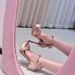 In Stock For Immediate Delivery~Open-toe Platform Satin Bow Sandals With Back Strap And Buckle, Sexy Stiletto High Heels_vogvips.com