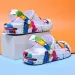 Colorful Men's And Women's Clogs Sandals Slippers Inkjet Pattern Air Cushion Breathable Beach Sandals Outdoor Thick-Soled_vogvips.com