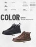 New Leather Spring Men's Shoes High-top Men's Heightening Tooling Martin Boots_vogvips.com