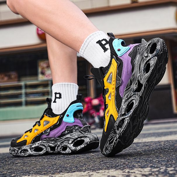 Sports And Leisure Shoes Men's Shoes Breathable Running Shoes_vogvips.com