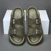 【 Price Control 】 Men's Genuine Leather Summer Casual Versatile British Trendy Shoes Breathable Slippers For Men_vogvips.com