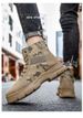 New Men's Shoes, Retro Camouflage Men's Martin Boots, Casual Shoes Men's Boots_vogvips.com