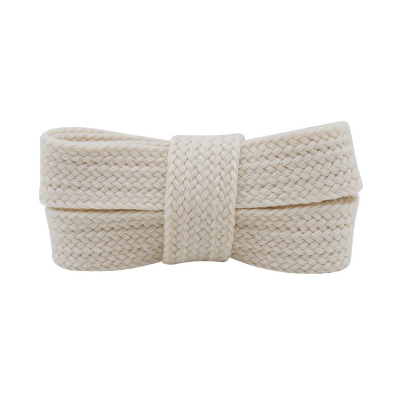 Shoe Accessories gold shoelaces new widened single layer flat 2cm polyester cotton shoelaces versatile classic casual sports shoes board shoes_vogvips.com
