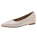 French Nude Inner Height Increase Pointed Flat Shoes Women's Light Mouth Shoes Versatile Commuter Shoes_vogvips.com