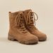 Canvas Martin For Women 2025 New Summer Outdoor Genuine Leather Breathable Hiking Shoes Desert Thick Sole Short Boots_vogvips.com