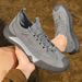 Men's Breathable Mesh Hollow Casual Shoes Spring Summer Versatile Sports Work Shoes New Style_vogvips.com